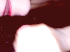 Christmas Blowjob - Close Up Cum In Mouth
