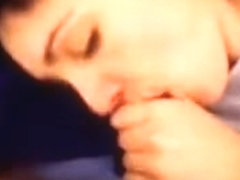 Amateur sex video with hot blowjob
