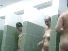 Unsuspecting ladies receive filmed nude in the shower
