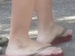 Perfect teen feet