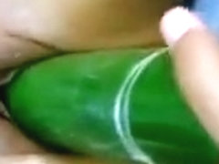 fucking my little pussy with cucumber comment to upload more