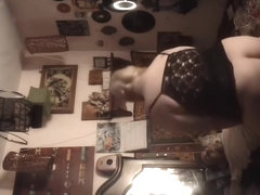 Amateur voyeur video with hot gal in sexy panties