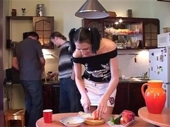 Kitchen sex with Fyona
