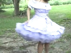 Amazing gay video with Latin, Crossdressing scenes