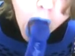 Sucking More Blue Cock!