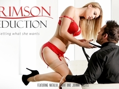 Natalia Starr & Johnny Castle in Crimson Seduction Video