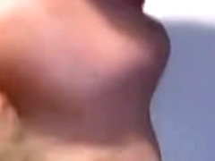 Threesome Dominating Shemale with Girl and Guy