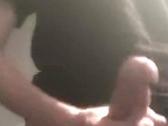 Teen Wanks His Big Dick