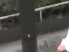 Sharking blouse video of fascinating little Asian schoolgirl
