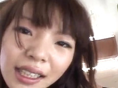 Saki Ogasawara sucks woodies and is fucked in double te