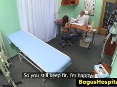 Hospital spycam fucking with young eurobabe