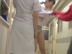 Nurse from the sharking video is wearing sexy panty