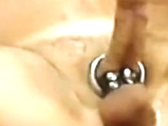 chrome cockring and ball stretcher