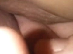 Wifes super wet pussy(First time fliming at this angle)
