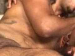 Exotic male pornstar in amazing blowjob, masturbation gay sex clip