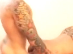 Tattooed muscle studs fuck raw - Pornhub.com