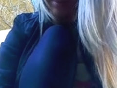 I touch myself in wonderful amateur blonde video