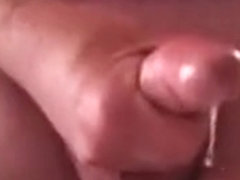 Hand lotion stroke and cum
