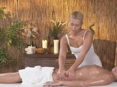 Incredible pornstars K.C. Williams, Daphne Klyde in Best Cunnilingus, Massage adult clip