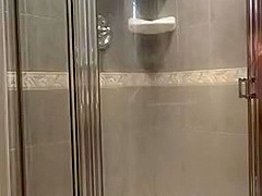 Taking a shower and a quick jerk off