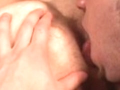 Best male pornstars Wolf Hudson and Adam North in fabulous blowjob, tattoos homosexual xxx scene