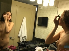 Best pornstar Molly Manson in Incredible Small Tits, Redhead sex clip