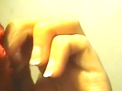 Deborah sucking her fingers and biting her nails livecam 11 05 17