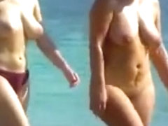 Nude beach big tits