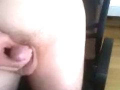 Horny male in incredible solo male gay adult scene