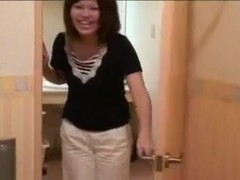 Amateur Japanese milf lets me toy and fuck her hairy coochie