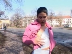 Fabulous flashing video with public scenes 3