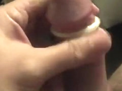 Sex Cream in a fucking-rubber