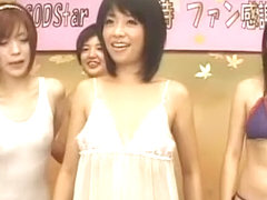 Horny Japanese chick Sakura Aida, Sasa Handa, Saori Hara in Hottest JAV video