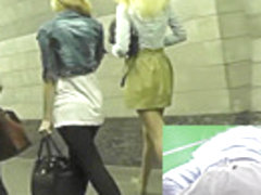 Nice upskirt vids with couple of marvelous girlfriends