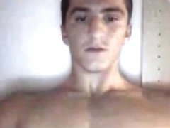 Albanian Boy With Monster Cock Cums On Cam