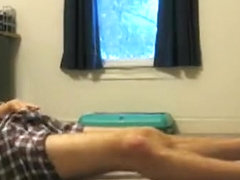 First vid--jerking off in a thunderstorm
