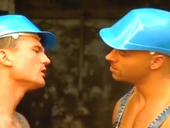 Construction Workers Suck Each Other Off