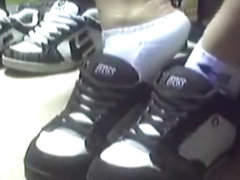 My skate shoes and socks