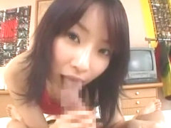 Amazing Japanese model Mari Fujisawa in Crazy Facial JAV video
