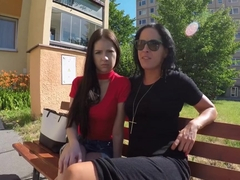 Rebecca Volpetti In Lesbian dumps her GF for a big cock