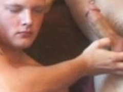 Exotic male pornstar Brock Labelli in hottest blowjob, big dick homosexual porn clip