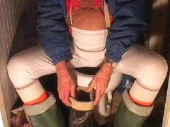 nlboots - long johns porn toilet smoke green boots books