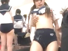 Horny Japanese chick Mahiro Aine, Ribon Satsuki, Ami Morikawa in Hottest Fingering, Teens JAV clip