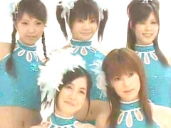 Crazy Japanese model Misaki Asoh, Rico, Haruna Kato in Exotic Lesbian, Group Sex JAV video