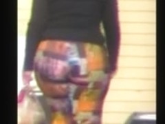 Chick From The Projects Ass Booty Butt Culo Spandex