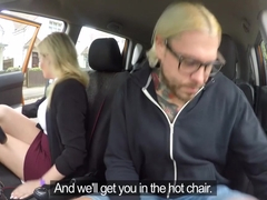 Katy Jayne In Failed test leads to back seat sex
