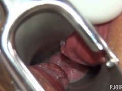 Violeta's orgasms with a speculum in her bawdy cleft