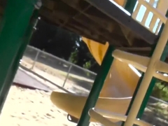 Hot girl gets fucked at the playground