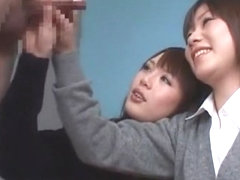 Fabulous Japanese model Rui Yazawa, Ruka Namiki, Anju Himeno in Incredible Threesomes, Cumshots JA.