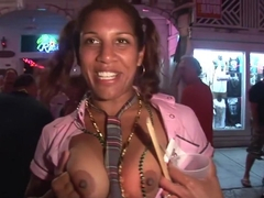Fabulous pornstar in amazing outdoor, striptease porn movie
